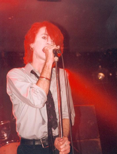 Rozz Williams in the later deathrock band Daucus Karota